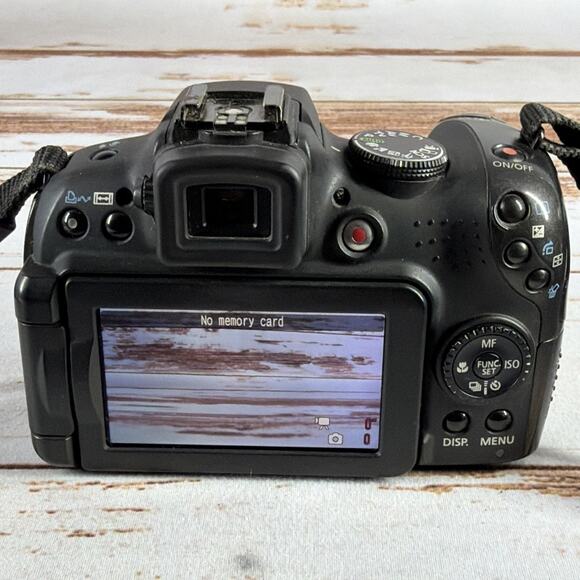 Canon PowerShot SX1 IS 10MP Digital Camera – 20x Zoom Black From Japan Tested - Picture 7 of 7